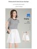 High-Waisted Cotton Sports Shorts - Loose, Wide-Leg, Summer Casual Plus Size