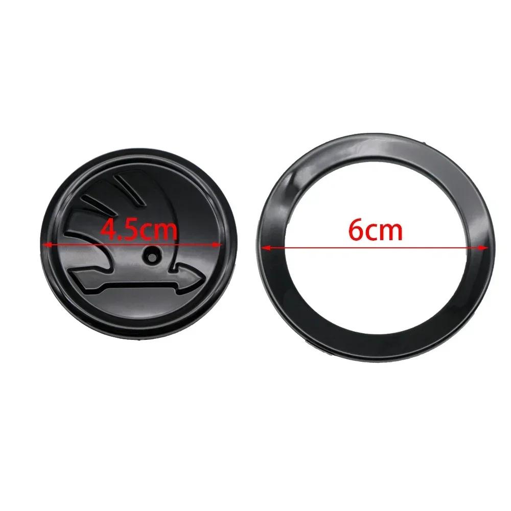 Automobile ABS steering wheel badge is suitable for Skoda Octavia Scala Rapid Kamiq Kodiaq Fabia Superb Karop Accessorie