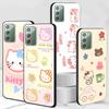 Hello Kitty Lovely Case for Samsung Galaxy Note 20 Ultra 10 Plus 9 8 TPU Phone Cover Note 10 Lite Black Soft Shell Funda Capa