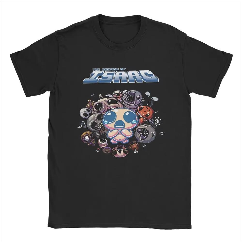 The Binding of Isaac Video Game T-shirt Men Women Cotton Printed Short Sleeve Cartoon 90s Vintage Top Sumer 2026 Hot Sale