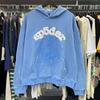 Shark Head Graphic Zip-Up Hoodie Slim Fit Cotton Blend Sweatshirt Teens