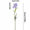 10Pcs Set Wind Chime Flower Artificial Material Vase Decoration Simulated Flowers Table Arrangement DIY Prop Flower Arrangement