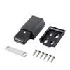 Sturdy ABS Portable Magnetic Push To Open Cabinet Hardwares Accessory for Hide Door and Drawers In Elegant Color