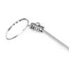 360° Rotation Round Mirror Stainless Steel Telescoping Inspection Mirror   Car Maintenance