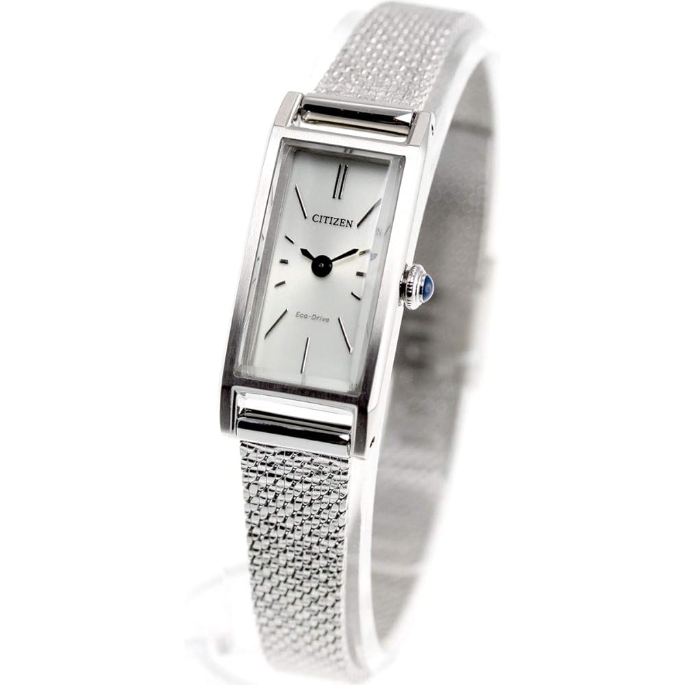 Citizen Kii Eco-Drive Solar Women s Watch 30mm Stainless Steel Silver EG7040-58A
