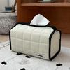 Tissue Paper Storage Box Space-saving Round Square Roll Paper Tissue Case Table Decor Tissue Bag Living Room storage napkin2025
