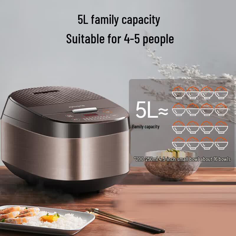 Joyoung 5L Non-Stick Electric Rice Cooker CN plug (adapter included)