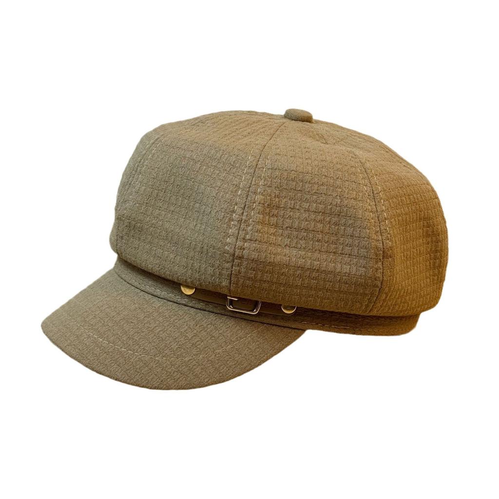 Autumn and Winter Octagonal Hat for Women New Fashion Sun Visor Cap Outdoor Shopping Casual Versatile Beret