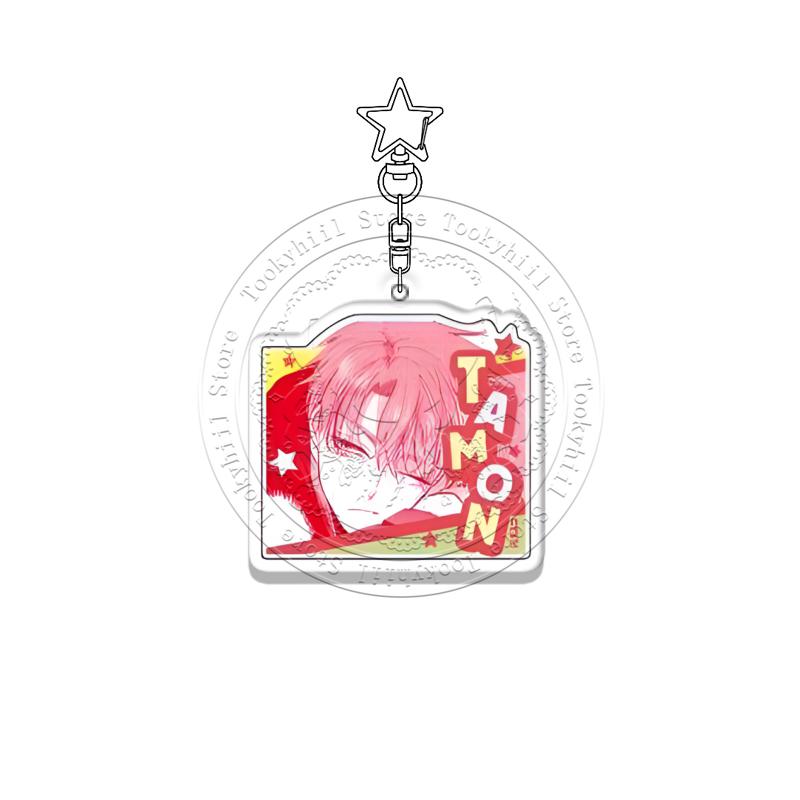 

Tamon s B-Side Acrylic Keychain Sakaguchi Ori Tachibana Keito Anime Cartoon Keyring Student Bag Accessories Pendant Jewelry Gift 4-5cm