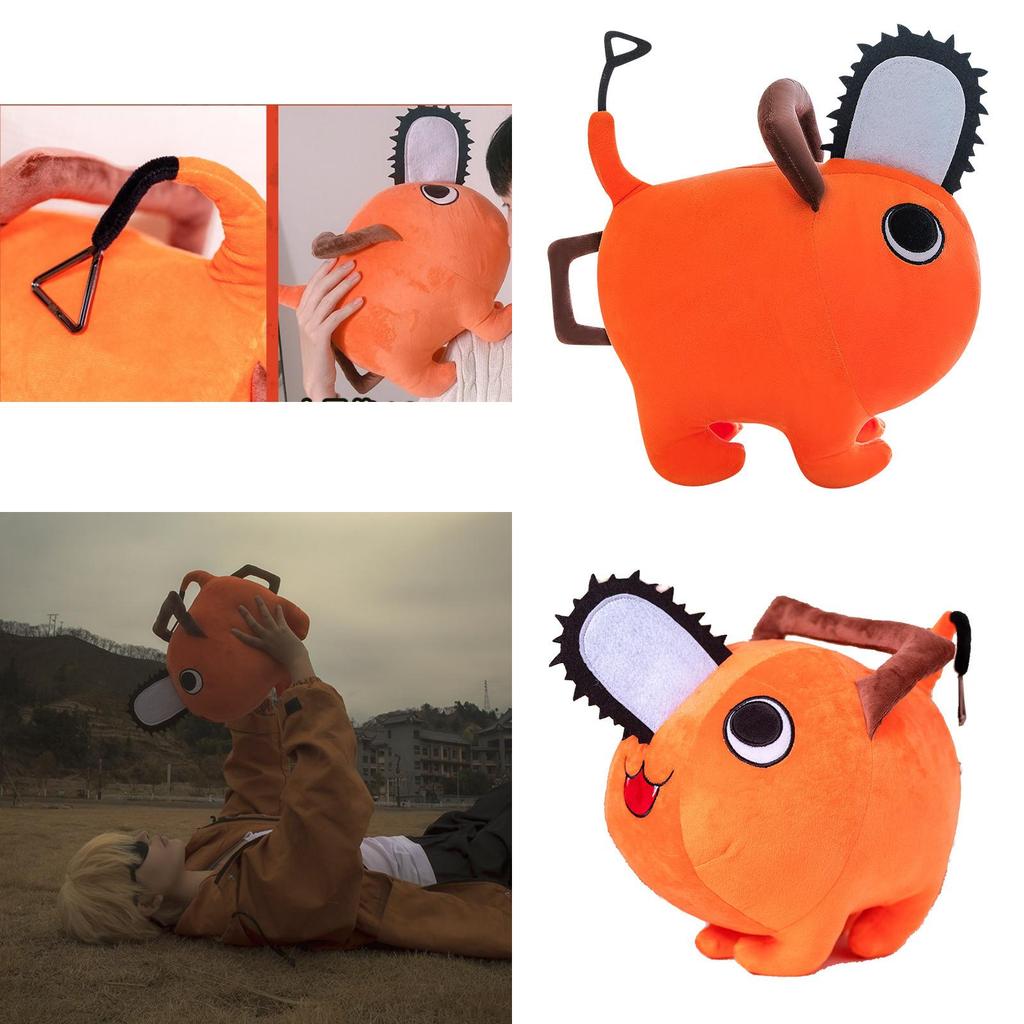 Chainsaw Man Pochita Plush Toy Stuffed Doll For All Ages Soft Squishy Non-toxic Materials Birthday Xmas Gift
