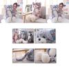 Adorable Large Cat Plush Toy Soft Cute Stuffed Doll Perfect For Christmas Gift