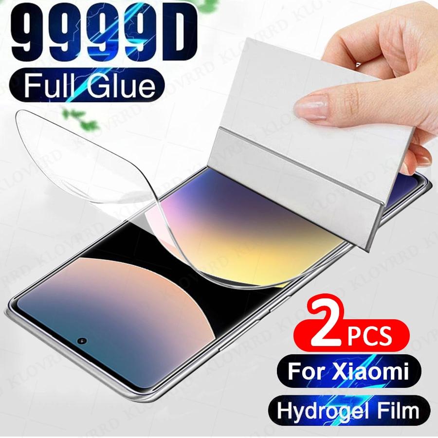 

2 шт. Для Xiaomi Redmi Note 14 13 12 11 10 9 8 Pro Plus 15C 14C 13C A5 A3 12s 11s 10s 9s 12C 10C 9A Повне покриття HD Прозора М яка Гідрогелева Плівка Екран Redmi 9A / 9C