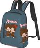 Barasu Monchhichi Backpack for Perfect for Business and Large and Includes Laptop Bag Men, Commuting, School, Trips, Travel, Capacity, Unisex,
