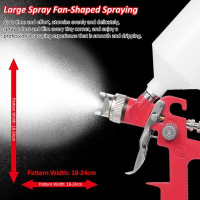 AB-17P High Volume Low Pressure Mini Spray Machine Air Paint Sprayer Kit Professional Painting