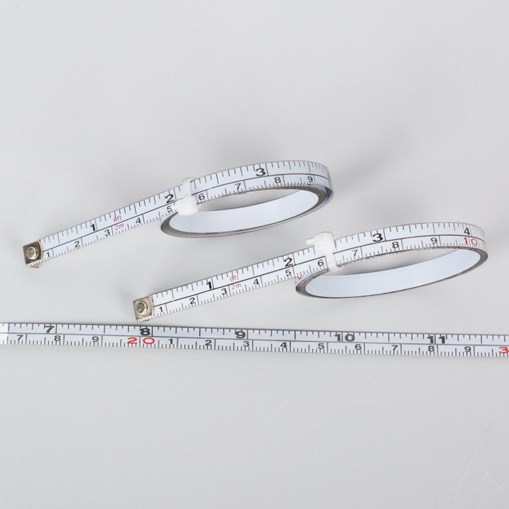 Lightweight Easy Carry Tape Measure High Accuracy Double Scale Clear Marking Easy to Carry for Convenient Everyday Use