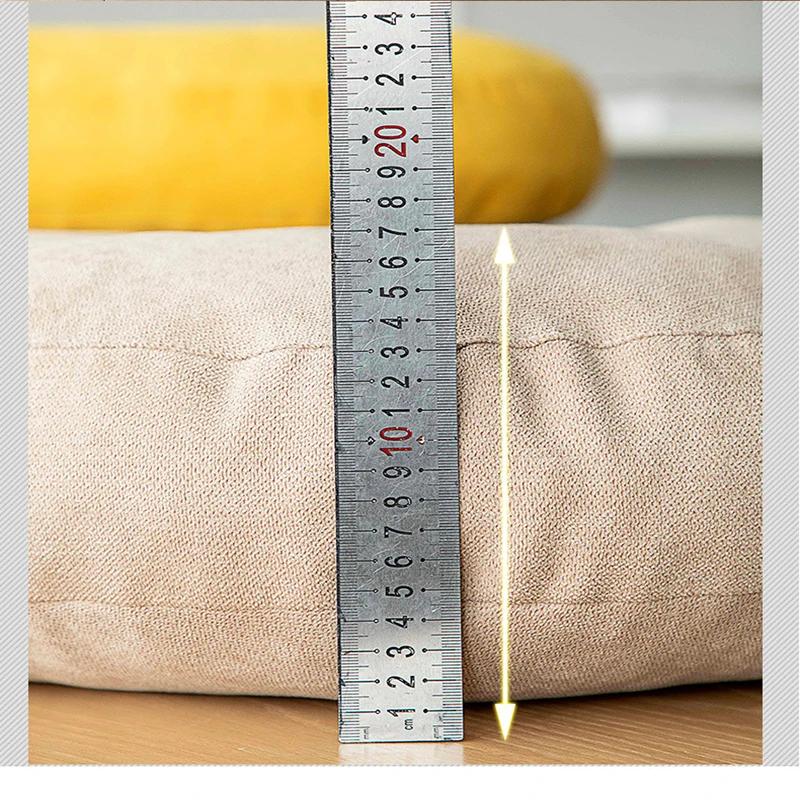 Formă rotundă pernă de scaun din in, mătase, bumbac, pernă tatami, pernă, decorarea casei, pernă moale pentru canapea mașină, șezut rotund de in