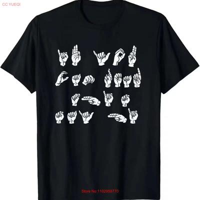 If You Can Read This Say Hi American Sign Language ASL T Shirt 100 MenS Sh Vintage Washed Casual Stylish Designer Clothes