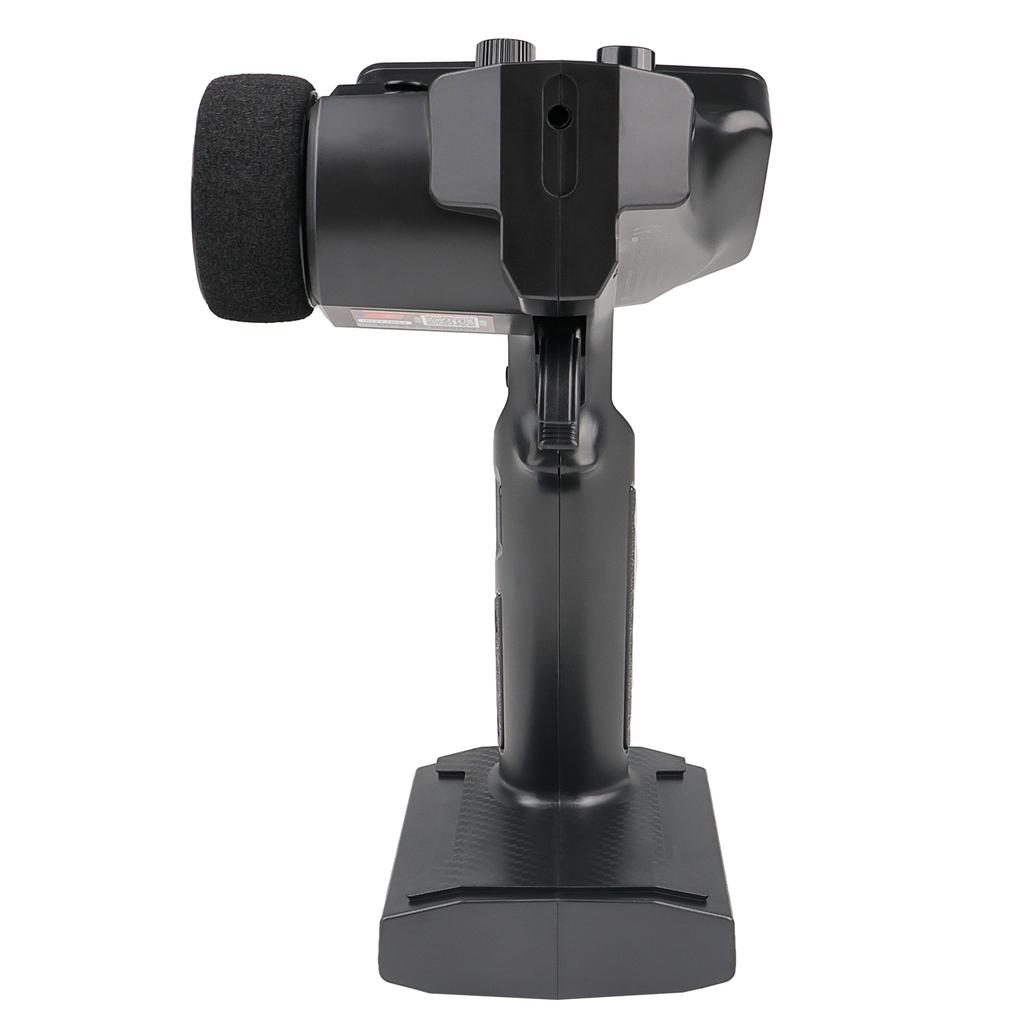 10CH Transmitter and 11CH Receiver Kit, 2.4GHz Remote Controller with LCD Display for RC Cars, Boats