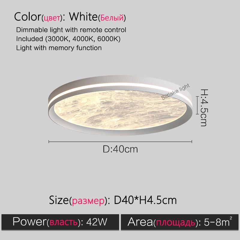 Lampă de Plafon Dormitor Nor Colorat Minimalistă Lumină Lux Modernă Simplă Led Spectru Complet Protecție Ochi Lampă Living