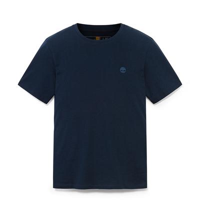 Short Sleeve Outdoor Breathable Loose Dark T-Shirt Men Tops Denim A6DKU-Z02