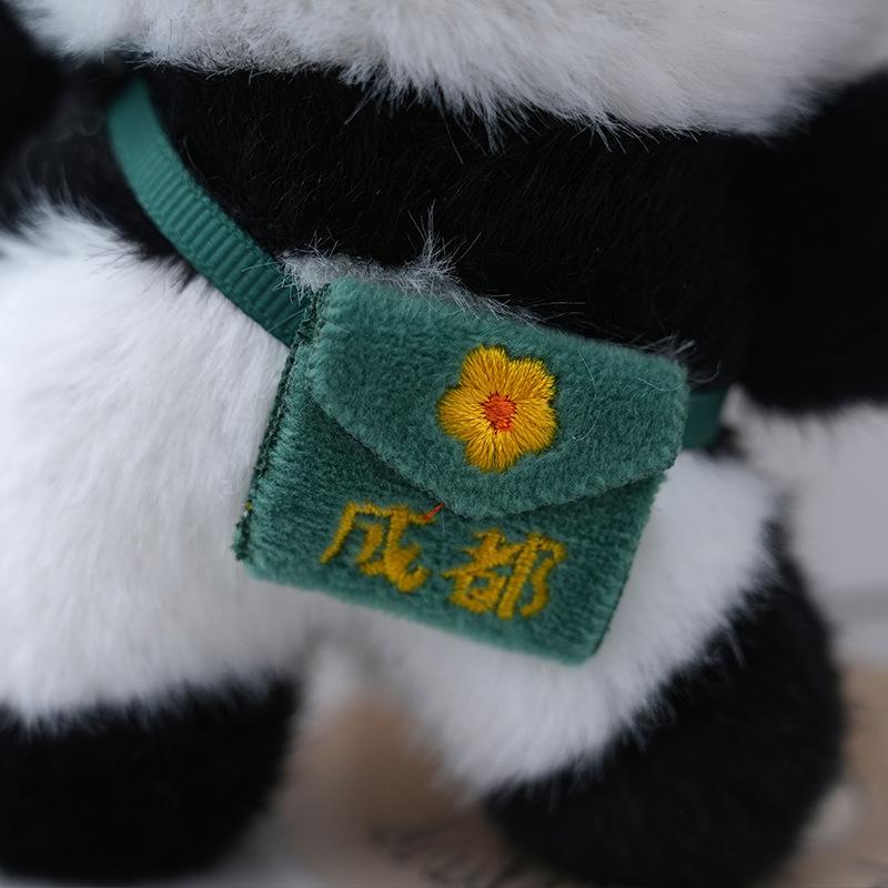 Chengdu Cute Panda Plush Keyring Soft And Fluffy Doll For Cute Accessible Collectibles