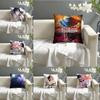 Pillow Case Cotton Linen Fabric Square Zipper Pillowcase Home Decorative Living Room Comic Light Novel 7-7Th Time Loop 1