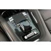 Carbon Fiber Steel Central Console Gear Shift Knob Trim For Benz GLE GLS 2020-22