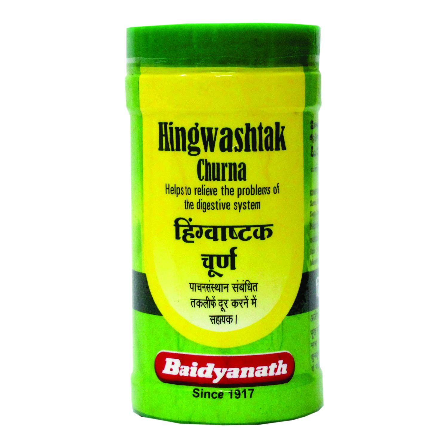 

Baidyanath Asli Ayurved Hingwashtak Churna 60 G Natural Digestive Aid for Indigestion & Appetite Support