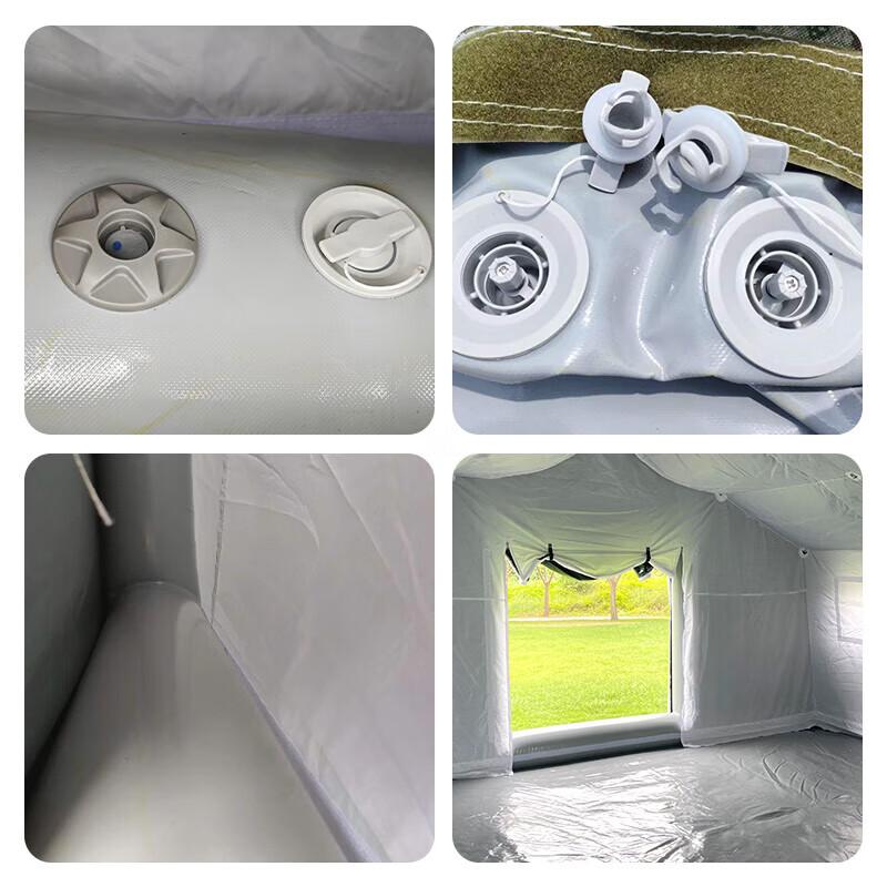 Lilofeng Outdoor Inflatable Double-Layer Command Tent