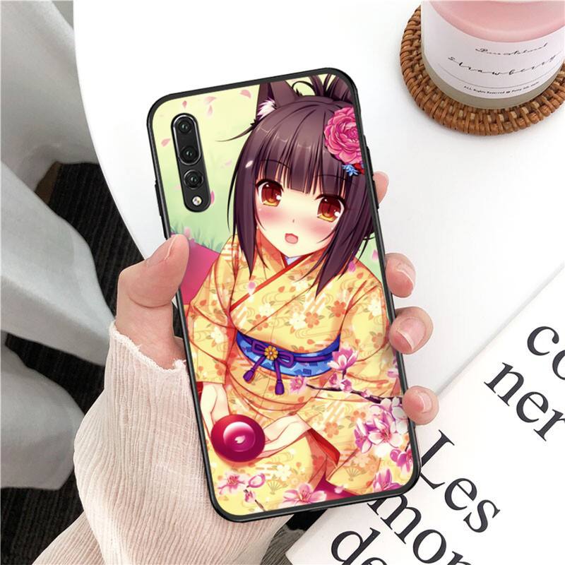Nekopara Phone Case for Samsung A51 A30s A52 A71 A12 for Huawei Honor 10i for OPPO vivo Y11 cover