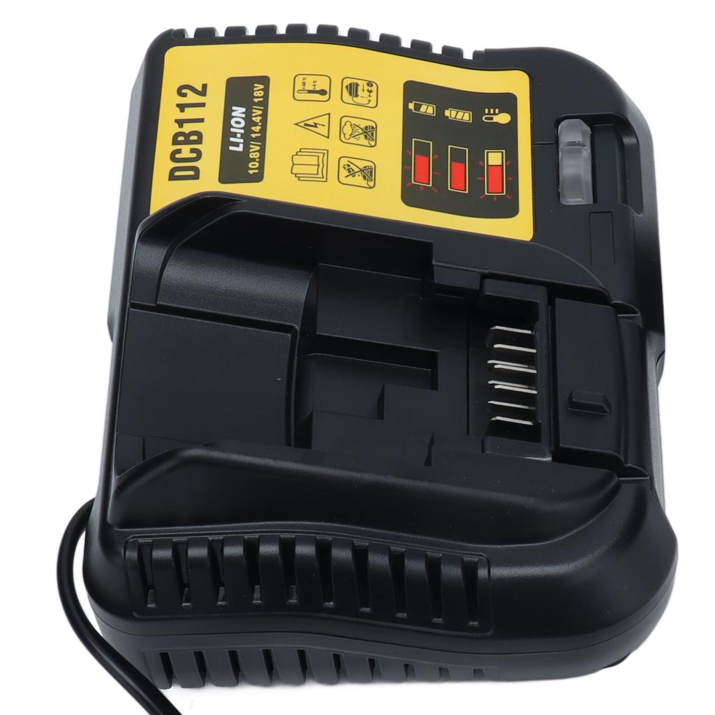 Lithium Battery Charger High Efficiency Quick Lithium Ion Battery Charger for 12V 20V Max DCB112EU