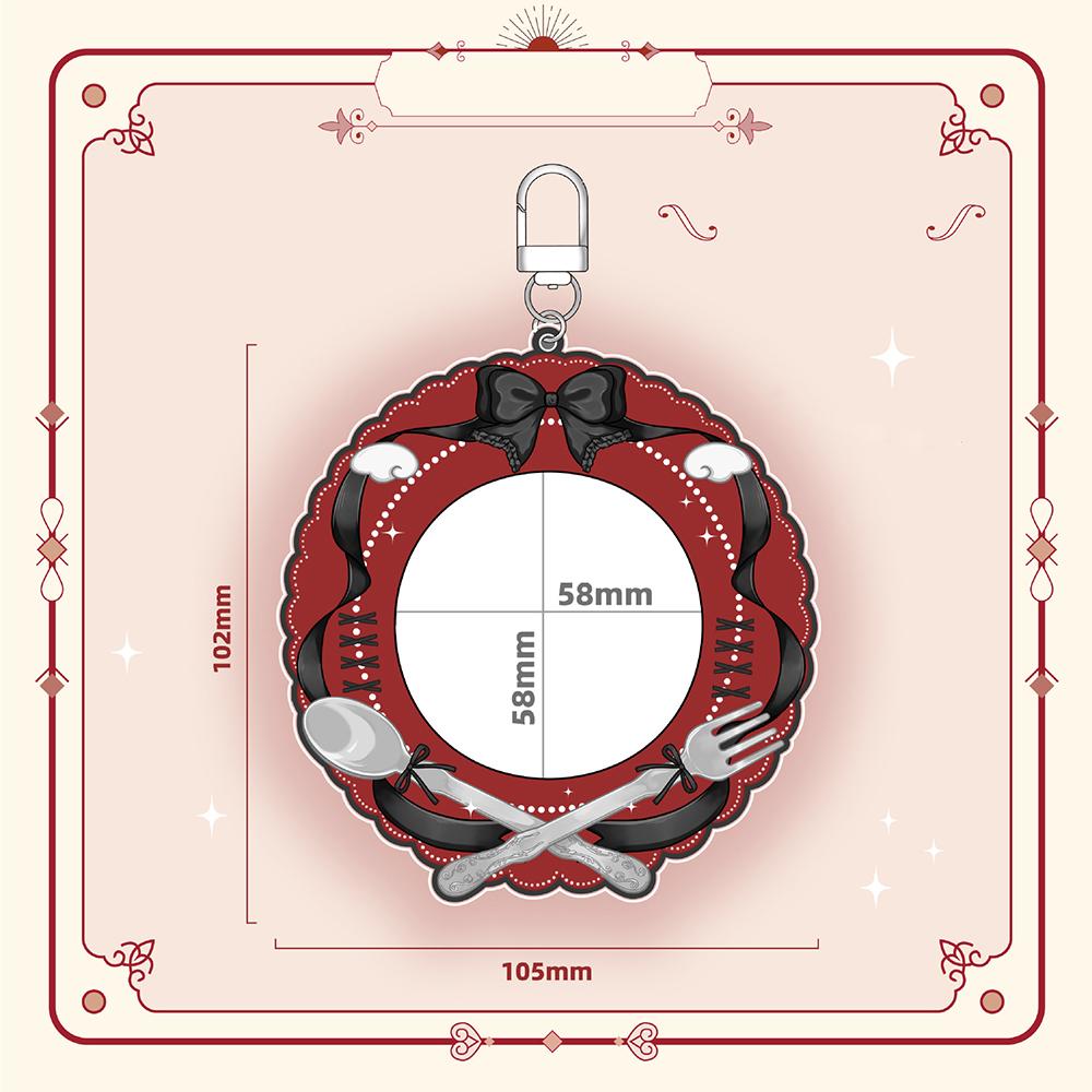 Cartoon 18/71mm Bar Protection Case Badge Storage Bag Photo Pocket Bag Pendant Badge Protective Cover Decorative Bag Display