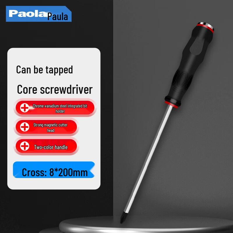 Paola PH3 Striking Through-Tang Screwdriver with Magnetic Tip