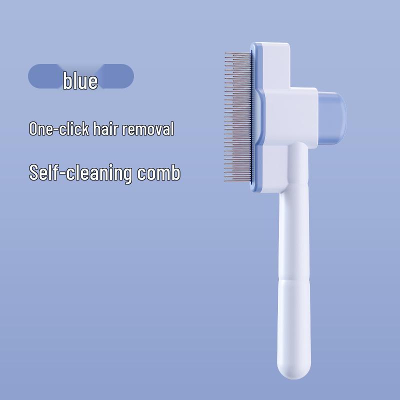

Pet Hair Removal Comb - Detangle for Dogs, Cats with Floating Pin Grooming Tool