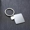 2026 Graduation Gifts Keychain Rectangle ID Tag Keychain Stainless Steel Key Ring for Women Men Collar Accessories Gift