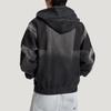 adidas Originály FW25 Džínová bunda Volný střih Zip Sportovní mikina Dlouhý rukáv Džínový kabát Pánské bundy KR5055