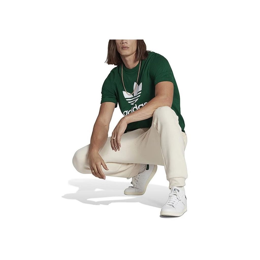 adidas Adicolor Classics Trefoil Tee Dark Green Men Streetwear IA4819