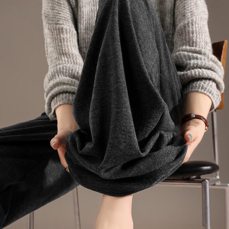 JEANSWEST Women's Loose Fit Wide-Leg Casual Pants