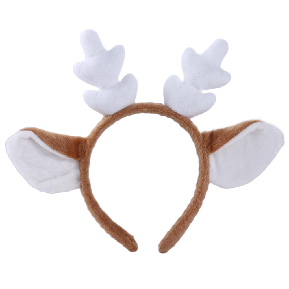 Party Girl Christmas Wash Face Cloth Make Up Korean Style Head Hoop Women Hair Band Antler Headband Hair Accessories