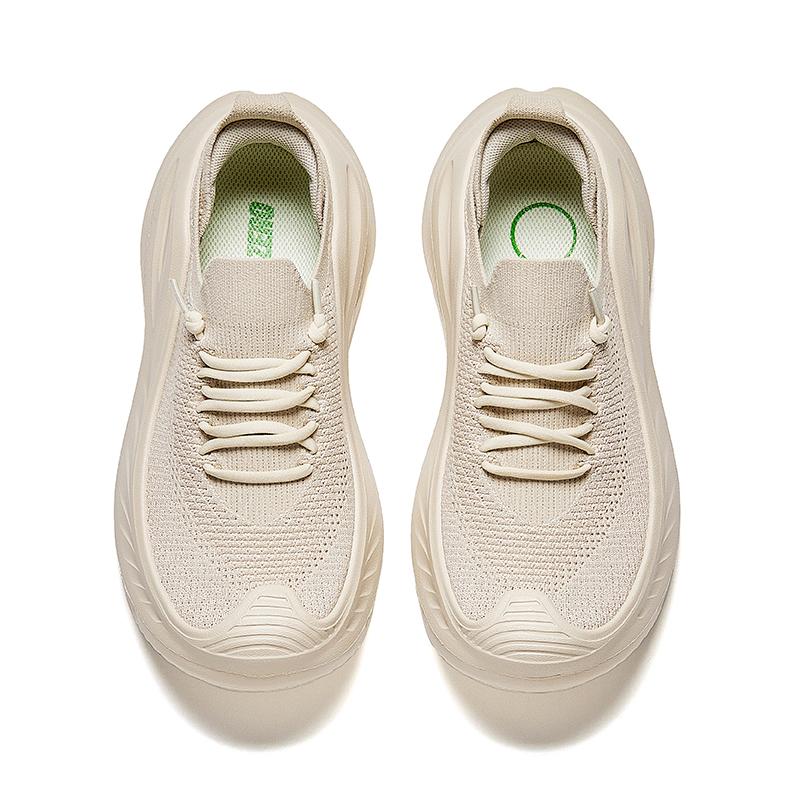 Anta Training Series Exploration Comfortable Fashion Slip-Resistant Durable Breathable Low-Top Training Shoes Women Sneaker Beige 922527777-2