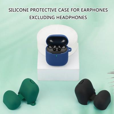 Silicone Case Cover Protective Silicone Case Soft Silicone Earbud Cover Pocket Size Storage for Oraimo Freepods Neo