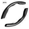 2pieces Car Steering Wheel Car Steering Wheel Anti-slip Cover Anti-slip Interior Heightener Cover