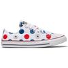Converse All Star Comfortable Low-Top Espadrilles Unisex Polka Dot White