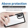 For OnePlus Ace 5 Racing 5G/OnePlus Nord CE5 5G Phone Case WANLONFENG XC Series TPU Acrylic Cover with Tempered Glass (Big Lens Hole)