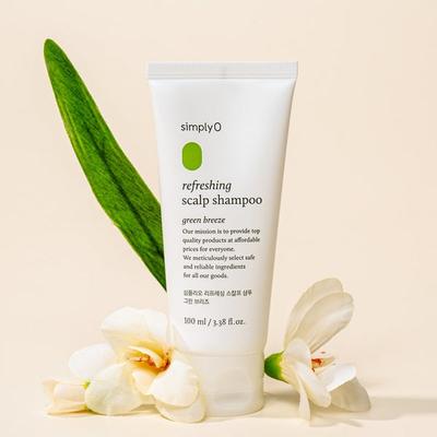 Simlio Refreshing Scalp Shampoo 100 Ml Green Breeze Fragrance