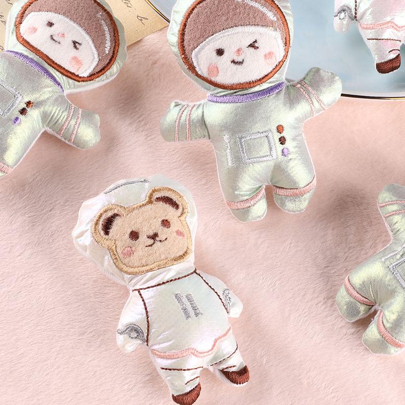 Computer Embroidery Plush Doll Astronaut Clothing Luggage Accessories Accessories Accessories Handmade Flower Accessories Hair Accessories Accessories