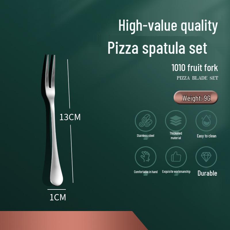 1010 Stainless Steel Western Cutlery Set: Knife, Fork, Spoon, Dessert & Coffee Spoon, Steak Knife.