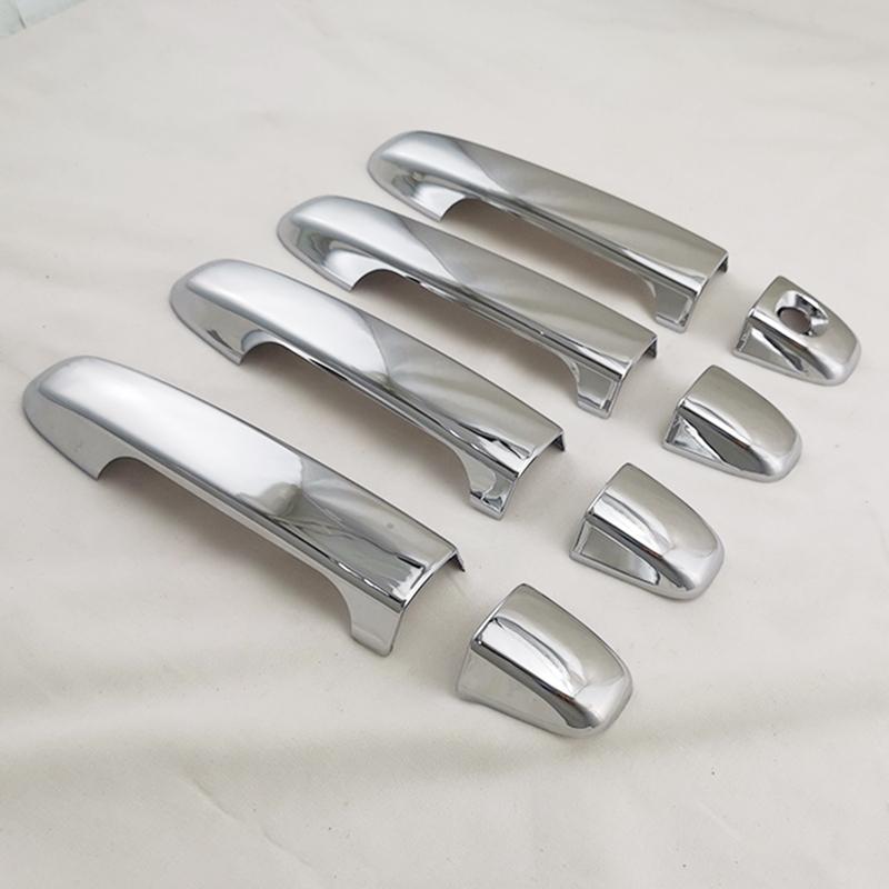 New Car ABS Chrome Accessories For Toyota Camry 2012 2013 2014 2015 2016 Door Handle Bowl Cover Trim Paste Style