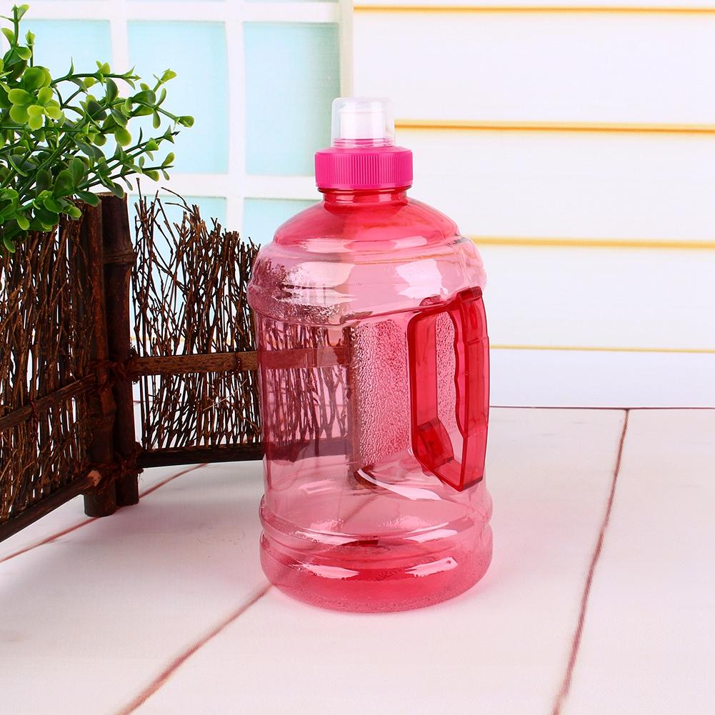 

1L BPA Free Drink Water Bottle Cap Kettle PET Sport Picnic Red