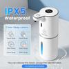 Automatic Soap Dispenser, Non-contact Liquid and Foam Soap Dispenser, USB Rechargeable, 6-level Adjustable Volume Control, 12.8oz/380m